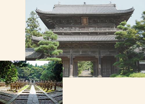 Visit Tōkōji, a temple of the Obaku Zen sect established in 1691.